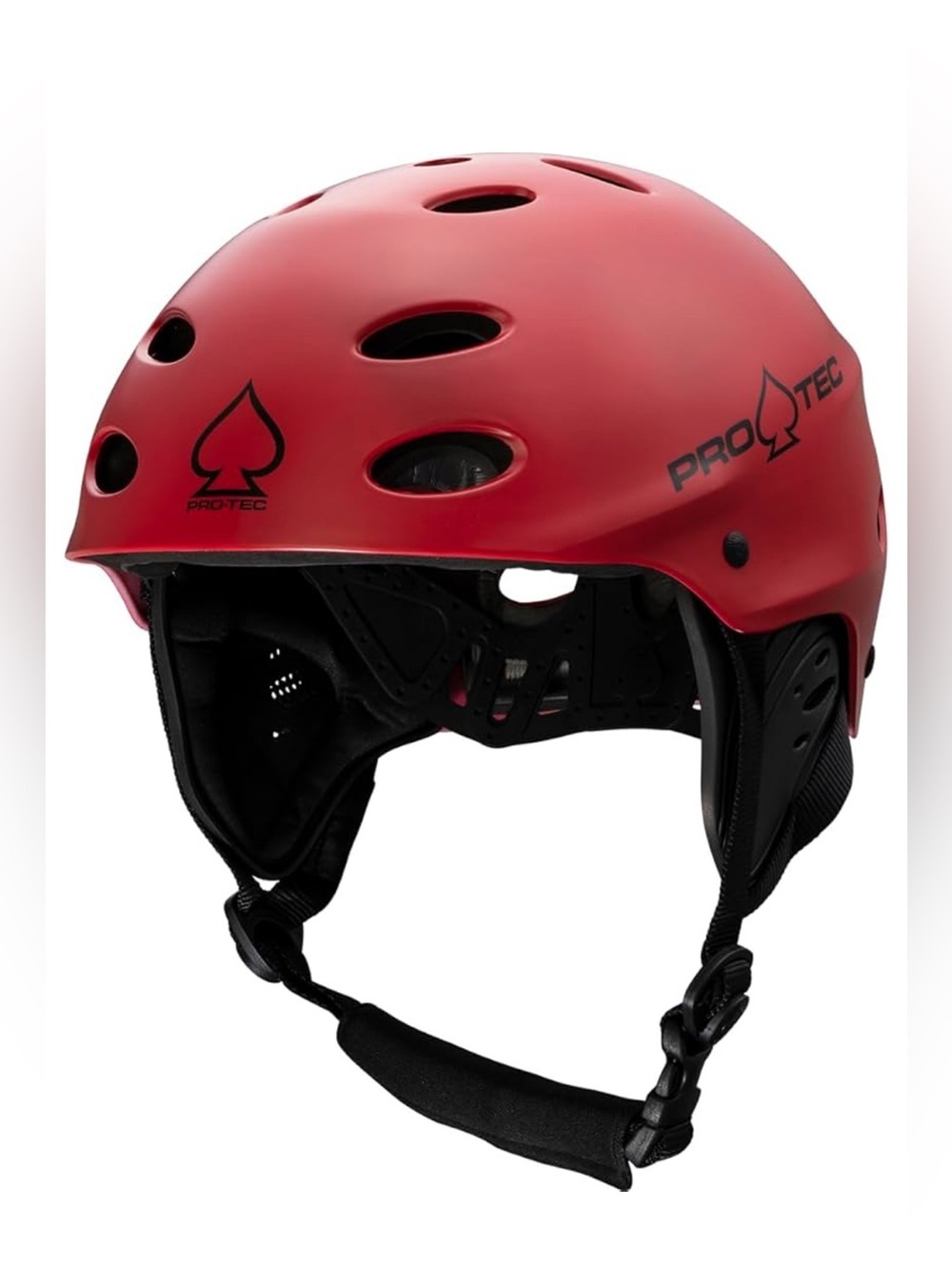 Pro-Tec Ace Wake Helmet Red Wakeboarding Kayaking Kite Surfing ~58cm (Med)